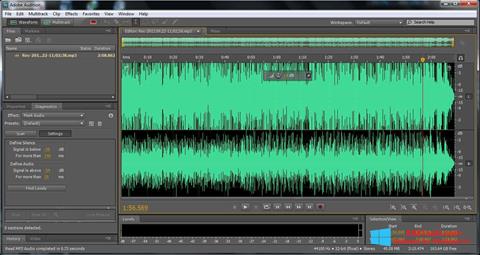 Screenshot Adobe Audition for Windows 8.1