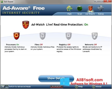 Screenshot Ad-Aware for Windows 8.1