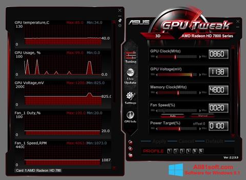 for android download ASUS GPU Tweak II 2.3.9.0 / III 1.6.9.4