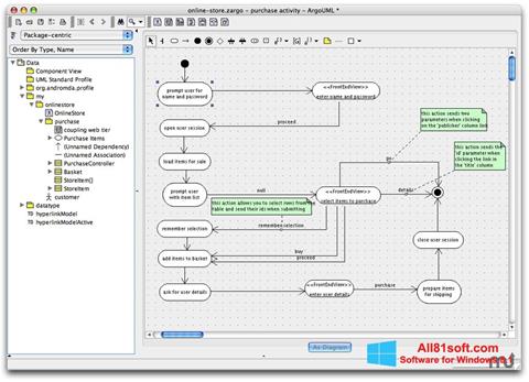 Screenshot ArgoUML for Windows 8.1