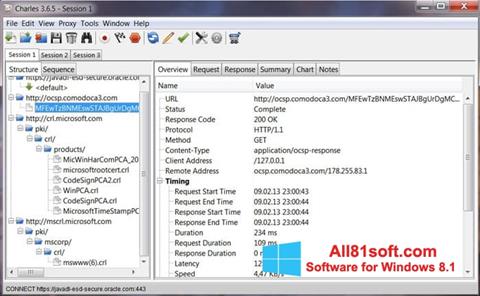 Screenshot Charles for Windows 8.1