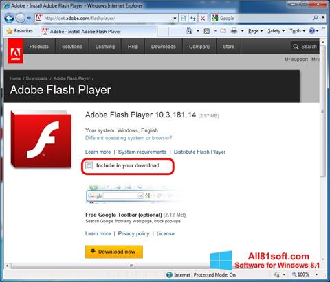 adobe flash software free download for windows 8