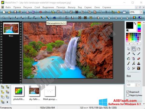 Screenshot PhotoFiltre for Windows 8.1