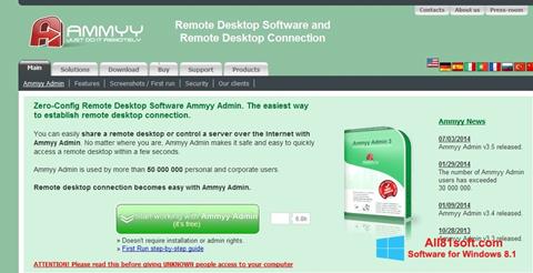 Screenshot Ammyy Admin for Windows 8.1