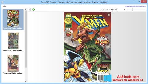 Screenshot CBR Reader for Windows 8.1