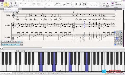 Screenshot Sibelius for Windows 8.1