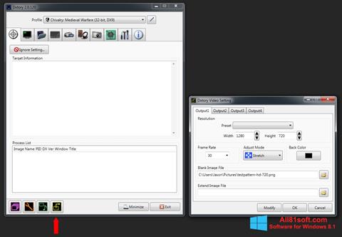 Screenshot Dxtory for Windows 8.1