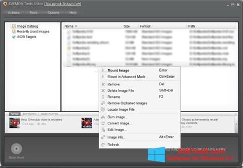 Screenshot DAEMON Tools Ultra for Windows 8.1