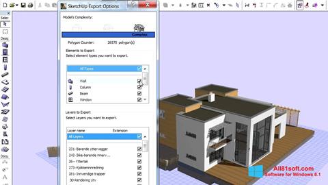 Screenshot ArchiCAD for Windows 8.1