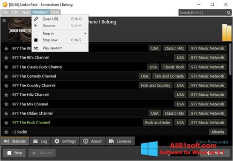 Screenshot Screamer Radio for Windows 8.1