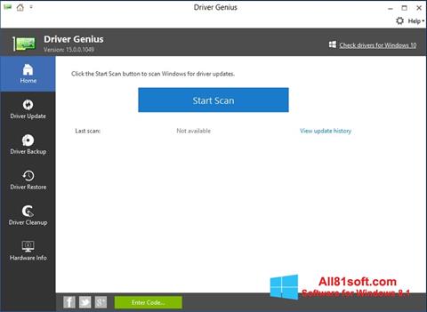 Screenshot DriverScanner for Windows 8.1