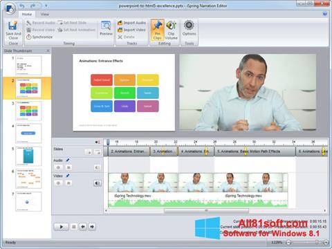 Screenshot iSpring Free for Windows 8.1