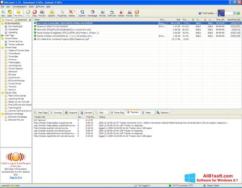 Screenshot BitComet for Windows 8.1