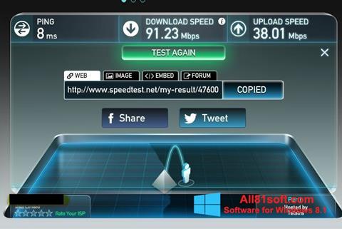 ookla speedtest for windows 8.1