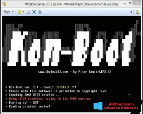 Screenshot Kon-Boot for Windows 8.1