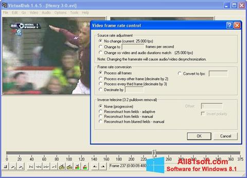 Screenshot VirtualDubMod for Windows 8.1