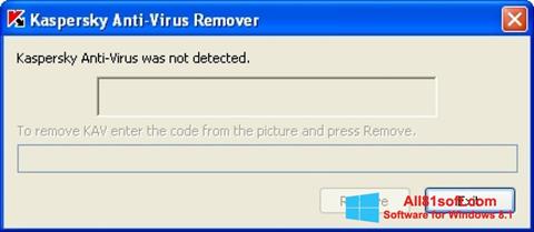Screenshot KAVremover for Windows 8.1
