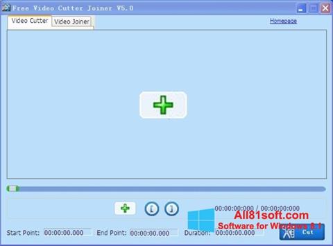 Screenshot Free Video Cutter for Windows 8.1