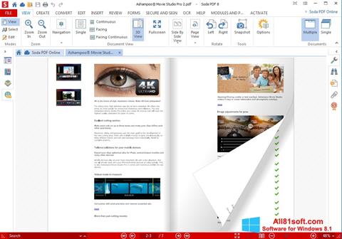 Screenshot Soda PDF for Windows 8.1