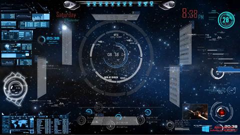 Screenshot Rainmeter for Windows 8.1