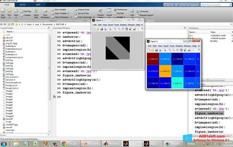 Screenshot MATLAB for Windows 8.1
