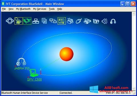 Screenshot BlueSoleil for Windows 8.1