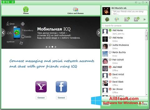 Screenshot ICQ for Windows 8.1