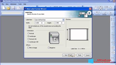 Screenshot BarTender for Windows 8.1