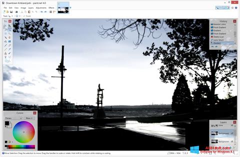 Screenshot Paint.NET for Windows 8.1