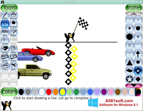 Screenshot Tux Paint for Windows 8.1