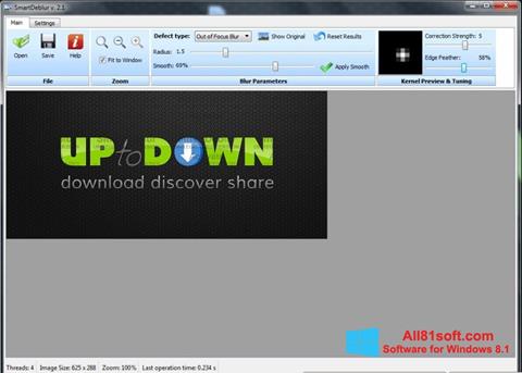 Screenshot SmartDeblur for Windows 8.1