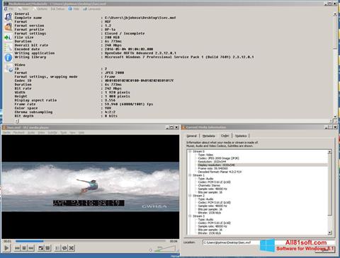 Screenshot MediaInfo for Windows 8.1