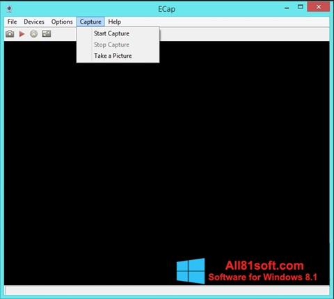 Screenshot ECap for Windows 8.1