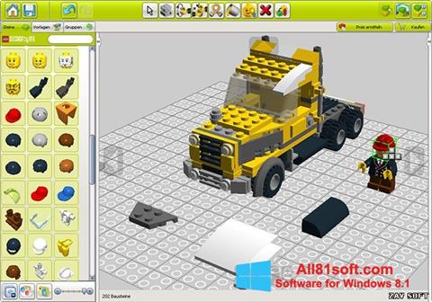 Screenshot LEGO Digital Designer for Windows 8.1