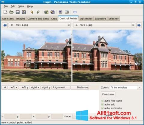 Screenshot Hugin for Windows 8.1