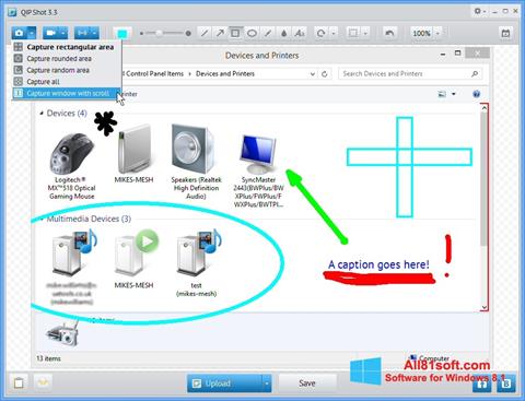Screenshot QIP Shot for Windows 8.1