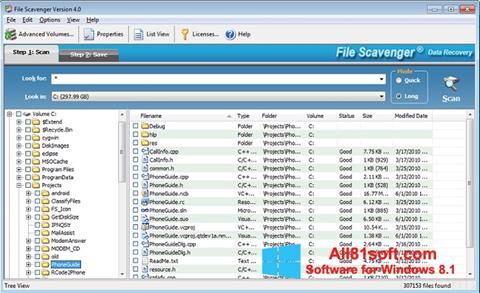 Screenshot File Scavenger for Windows 8.1