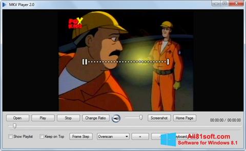 Screenshot MKV Player for Windows 8.1