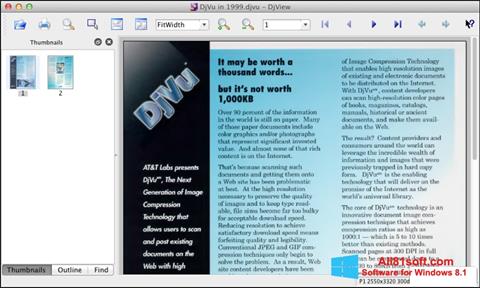 Screenshot DjView for Windows 8.1