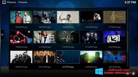 Screenshot Kodi for Windows 8.1