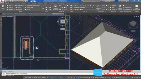 Screenshot AutoCAD Architecture for Windows 8.1