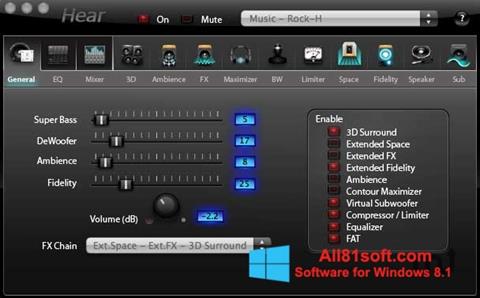 Screenshot Hear for Windows 8.1