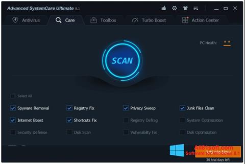 Screenshot Advanced SystemCare for Windows 8.1