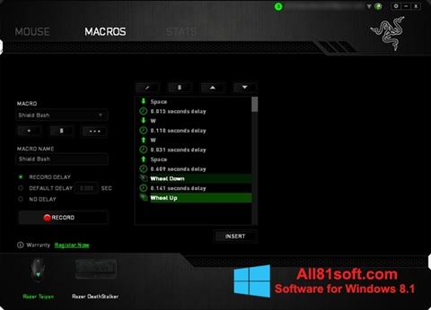 Screenshot Razer Synapse for Windows 8.1