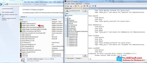 Screenshot Scilab for Windows 8.1