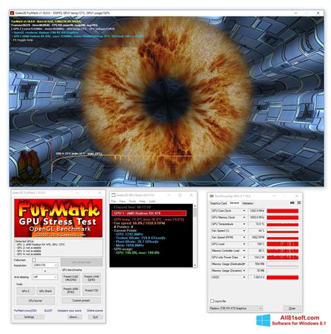 Screenshot FurMark for Windows 8.1