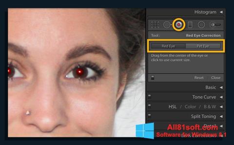 Screenshot Red Eye Remover for Windows 8.1