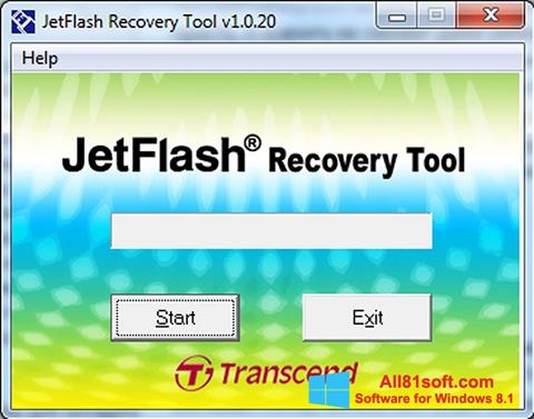 Screenshot JetFlash Recovery Tool for Windows 8.1