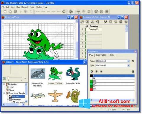 Screenshot Toon Boom Studio for Windows 8.1