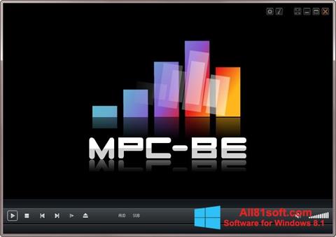 Screenshot MPC-BE for Windows 8.1